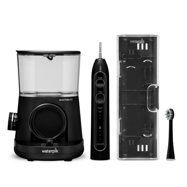 Black Waterpik™ Sonic-Fusion™ 2.0 Flossing Toothbrush - Image 8