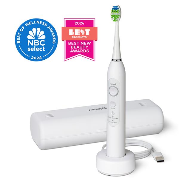 White Waterpik™ Sensonic™ Electric Toothbrush - Image 2