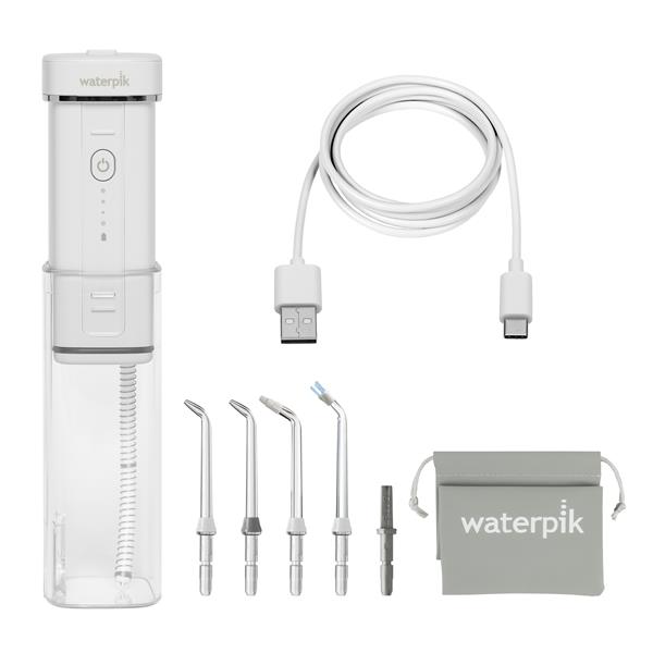 White Waterpik™ Cordless Slide Professional Water Flosser - Image 9