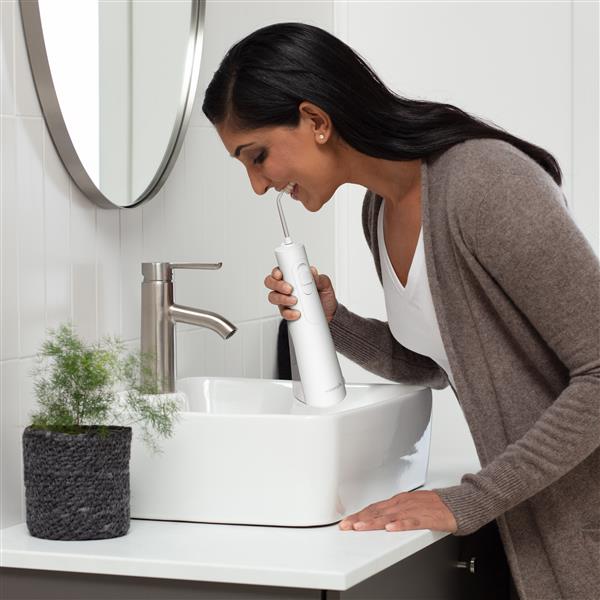 White Waterpik™ Cordless Enhance Water Flosser - Image 3